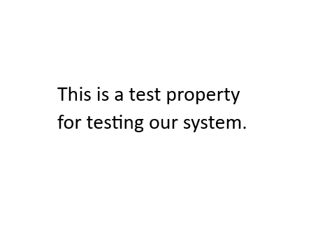 Test property